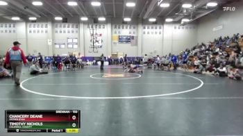 150 lbs Quarterfinal - Chancery Deane, Father Ryan vs Timothy Nichols, Caldwell County