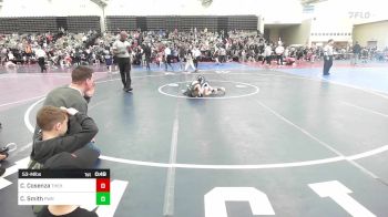 53-M lbs Semifinal - Charlie Cosenza, The Hunt Wrestling Club vs Clancy Smith, Pennridge K-8