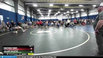 80 lbs Cons. Round 3 - Matthew Terry, Internal Quest Wrestling vs Holden Gillette, Southern Idaho Wrestling Club