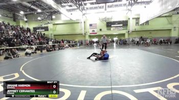 150 lbs Cons. Round 2 - Jimaihe Harmon, BANNING vs Jeffrey Cervantes, MONROE