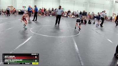 64 lbs Round 2 (8 Team) - Jett Sidun, Mat Assassins vs Griffin Rodriguez, Buxton Squeeze