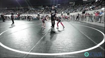 46 lbs Round Of 16 - Alaina Bert, Del City Little League vs Magnolia Law, Morrison Takedown Club