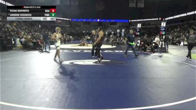 144 lbs Consolation - Ryan Espiritu, Vacaville (SJ) vs Arseni Kikiniou, Poway (SD)