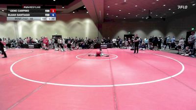 92 lbs Semis - Gene Carpino, Pennsylvania vs Elijah Santiago, Pennsylvania