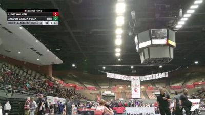 Champ. Round 1 - Luke Walker vs Jaeden Caelix Felix, Red Star Wrestling Academy