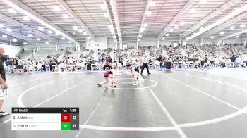 113 lbs Rr Rnd 2 - Seth Aubin, Indiana Flash South vs Gavon Potter, Dungeon Training Center