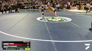 5A 145 lbs Champ. Round 1 - Robert Perea, Los Lunas vs Ibrahim Eldenawi, La Cueva