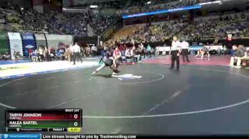 125 lbs Cons. Round 2 - Taryn Johnson, Park Hill vs Halea Bartel, Lebanon