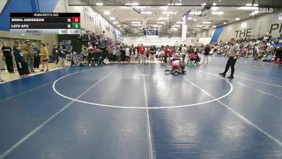 140 lbs Round 1 - Latu Afu, Team Pride Academy vs Jenna Anderson, Westlake