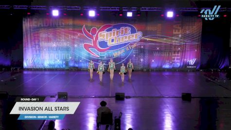 Invasion All Stars - Senior Variety [2024 Senior - Variety Day 1] 2024 Spirit Cheer Dance Grand Nationals & Cheer Nationals