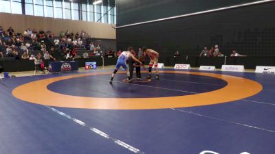 65kg Quarterfinal - Nathan Nash, Unaffiliated (No Club Attachment) vs Dillon Lynch, London-Western Wrestling Club