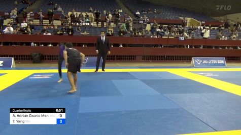 Alexander Adrian Osorio Mendez vs TrueTu Yang 2024 Pan IBJJF Jiu-Jitsu No-Gi Championship