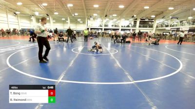 48 lbs Consi Of 4 - Tayden Bong, Doughboys WC vs Bryson Raimondi, Bristol CT