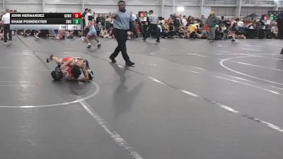 56 lbs Round 2 (4 Team) - John Hernandez, Capital City WC vs Kham Poindexter, Shamrock WC
