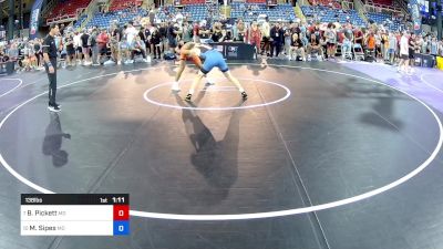 138 lbs Rnd Of 16 - Brooklyn Pickett, MD vs Miller Sipes, MO