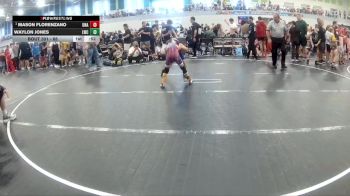 68 lbs Champ. Round 1 - Mason Florenzano, Unattached vs Waylon Jones, Longwood Wrestling Club