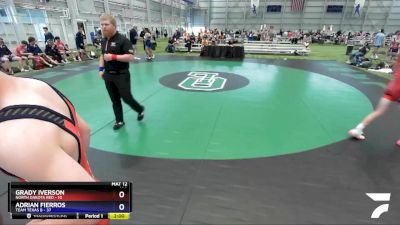 120 lbs 2nd Wrestleback (16 Team) - Liam Lepp, North Dakota Red vs Aidan Rodriguez, Team Texas B