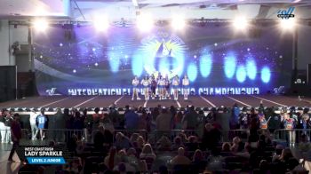 West Coast Rush - LADY SPARKLE [2025 L2 Junior Day 1] 2025 Sea to Sky International Cheer Championship