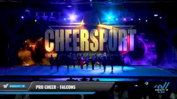 Pro Cheer - Falcons [2021 L4 - U17 Coed Day 1] 2021 CHEERSPORT National Cheerleading Championship