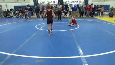 74 lbs Consi Of 32 #2 - Brennen Minier, Fitch Trained vs Rex Nelson, Gold Medal Grappling