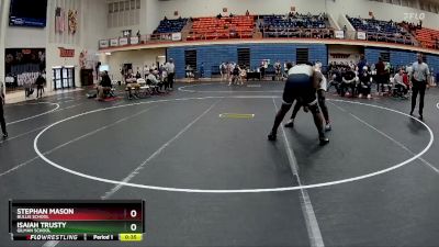 215 lbs Cons. Semi - Stephan Mason, Bullis School vs Isaiah Trusty, Gilman School