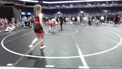 132 lbs Final - Elizabeth Hager, MoWest Fire Dragons vs Aubrie Pehrson, Nebraska Wrestling Academy