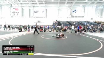 118 lbs Quarterfinal - Anony Ciciarelli, Star Wrestling vs Matew Dougherty, Club Not Listed