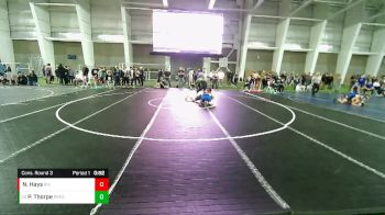 165 lbs Cons. Round 3 - Preston Thorpe, Preston vs Noah Hays, Riverton