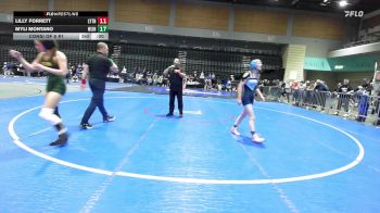 120 lbs Consi Of 8 #1 - Tatiana Colmenero, Gilroy vs Brooklyn Johnson, Eagle