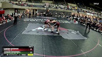 121 lbs Finals (8 Team) - Connor McDonnell, Gale-Ett.-Tr./Mel.-Min. vs Carter Goodman, Menomonie