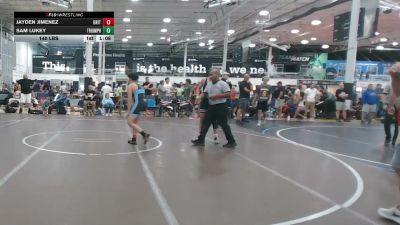 140 lbs Rr Rnd 3 - Jayden Jimenez, Grit Mat Club - MS vs Sam Lukey, Triumph 1 - MS
