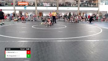 94-100 lbs Quarterfinal - Michael Anguiano, Built By Brunson vs Ian Rotramel, Backyard Brawlers - Midwest