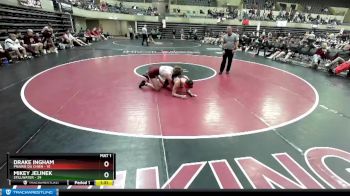 126 lbs Finals (8 Team) - Drake Ingham, Prairie Du Chien vs Mikey Jelinek, Stillwater