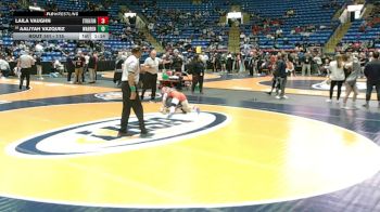 115 lbs Cons. Round 1 - Aaliyah Vazquez, Gurnee (Warren) vs Laila Vaughn, Streator (Twp.)