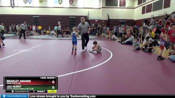 SPW-11 lbs Cons. Round 1 - Bradley Abshire, Indee Mat Club vs Leo Hurst, Little Eagles Wrestling Club