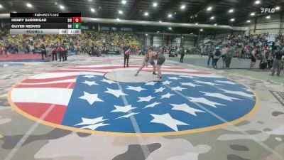 Round 5 - Oliver Nedved, Baltic Wrestling vs Henry Sarringar, Sibley-Ocheyedan