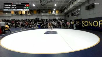 175 lbs Champ. Round 1 - Ashton Lassig, Temecula Valley vs Joseph Aguilar, Santa Ana Valley