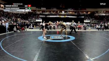 5A 189 lbs Semifinal - Keegan Nichols, Roswell vs Elijah Gawronski, Volcano Vista