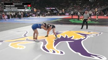 Champ. Round 1 - Briley Koehler, Battle Creek vs Grace Dack, Shelton