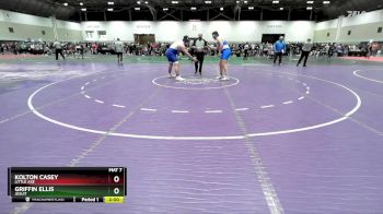 285 lbs Champ. Round 1 - Kolton Casey, Little Axe vs Griffin Ellis, Jesuit