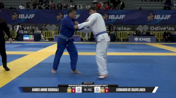 Leonardo De Salvo Lanza vs Ahmed Amine Doukkali 2026 European Jiu-Jitsu IBJJF Championship