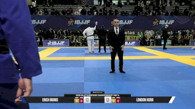 London Horn vs Erich Munis 2026 European Jiu-Jitsu IBJJF Championship