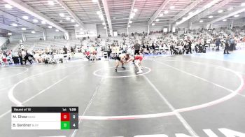 126 lbs Round Of 16 - Maddox Shaw, Quest School Of Wrestling vs Bobby Gardner, Buffalo Valley Black HS