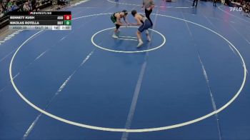 157 lbs Quarterfinals (8 Team) - Nikolas Rotella, Omaha Skutt Catholic vs Bennett Kush, Ashland-Greenwood