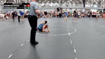 96 lbs Round 1 (8 Team) - Cooper Williams, U2 Brawler Elite vs Maximillian Truong, Barn Brothers WC