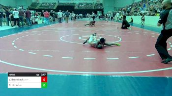 67 lbs Final - Valen Bromback, Jefferson Wrestling Club - USA vs Bryce Little, The Storm Wrestling Center