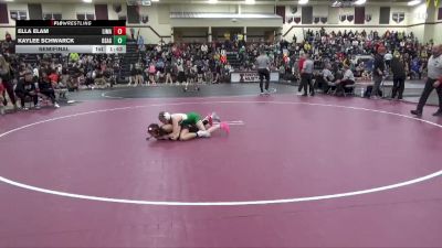 JV-3 lbs Semifinal - Ella Elam, Linn-Mar vs Kaylee Schwarck, Osage