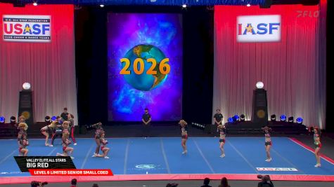 Valley Elite All-Stars - Big Red [2026 L6 Limited Senior Small Coed Semis] 2026 The Cheerleading Worlds