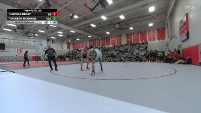 165 lbs Quarterfinal - Lincoln DeKay, Ignacio vs Jackson McDaniel, Falcon