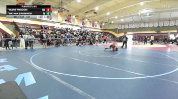 138 lbs Quarterfinal - Nathan Salmeron, Paloma Valley vs Mark Wysocki, Elsinore